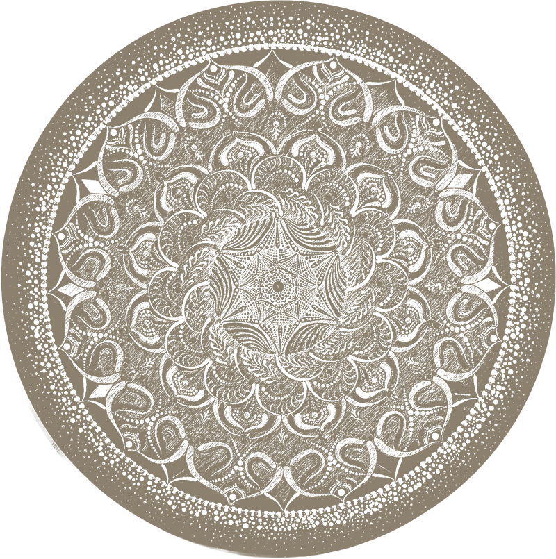 Sacred Surrender Art Mandela Graphic